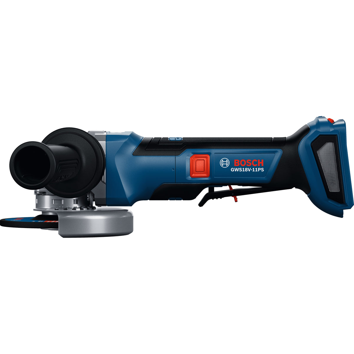 Bosch GWS18V-11PSN 18V Brushless 4-1/2 – 5 In. Angle Grinder with No Lock-On Paddle Switch (Bare Tool)
