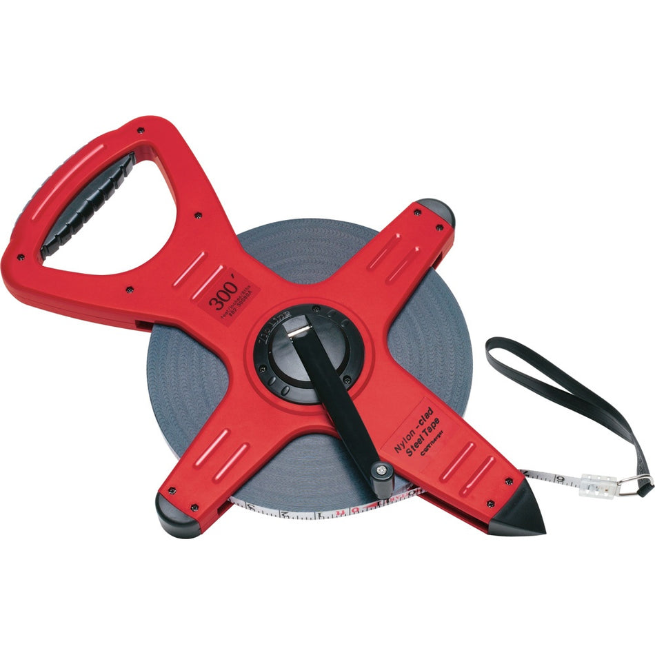 CST/berger 82-30080B 300 Ft. One Sided Pro-Series Zip-Line™ Nylon-Clad Steel Measuring Tape