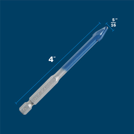 Bosch PTBX516 5/16 In. x 5 In. Porcelain Tile Drill Bit