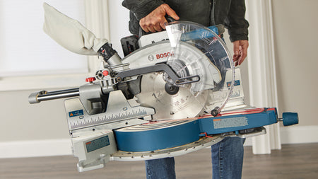 Bosch GCM18V-12SDN14 PROFACTOR™ 18V 12 In. Dual-Bevel Slide Miter Saw Kit with (1) CORE18V® 8 Ah High Power Battery