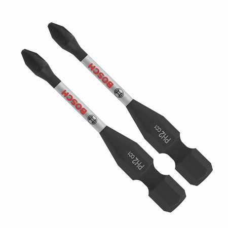 Bosch ITDPH2202 2 pc. Driven 2 In. Impact Phillips® #2 Power Bits