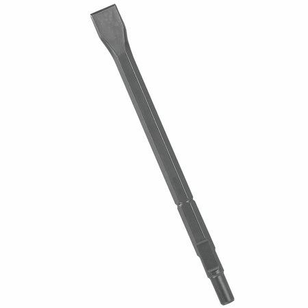 Bosch HS1812 1 In. x 18 In. Flat Chisel Tool Round Hex/Spline Hammer Steel