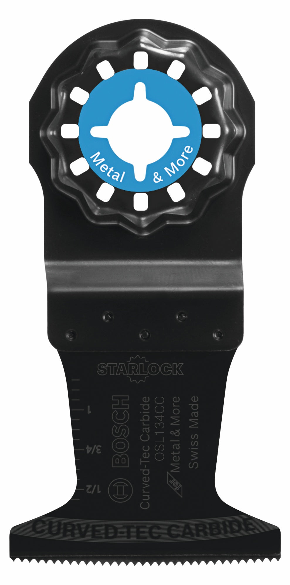 Bosch OSL134CC 1-3/4 In. Starlock® Oscillating Multi-Tool Curved-Tec Carbide Extreme Plunge Blade