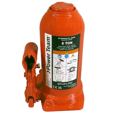 Power Team 9003A Bottle Jack, 3 TON, 4-1/2" Stroke