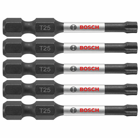 Bosch ITT25205 5 pc. Impact Tough™ 2 In. Torx® #25 Power Bits