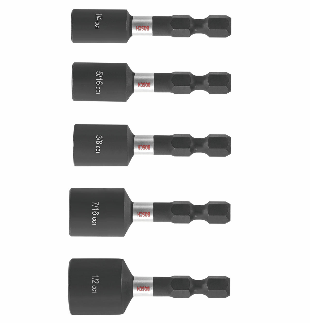 Bosch ITDNSV105 5 pc. Driven 1-7/8 In. Impact Nutsetter Set