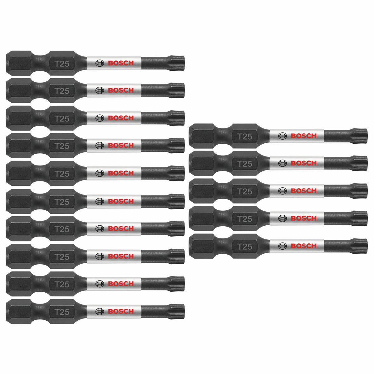Bosch ITT25215 15 pc. Impact Tough™ 2 In. Torx® #25 Power Bits