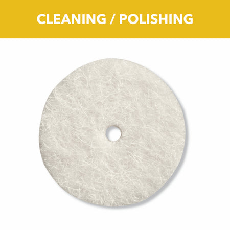 Dremel 414 1/2 In. (12.7 mm) Felt Polishing Wheel