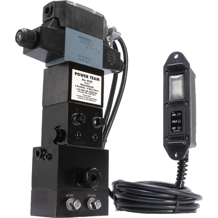 Power Team 9525 Valve, RM, Solenoid, 4W 3P, Tandem CTR
