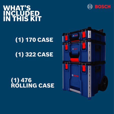 Bosch LBOXX3ST L-Boxx Contractor 3-Stack