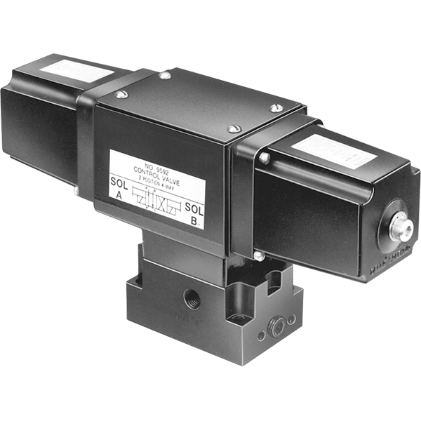 Power Team 9592 Valve Assy, PM, Solenoid, 3/4W 2P