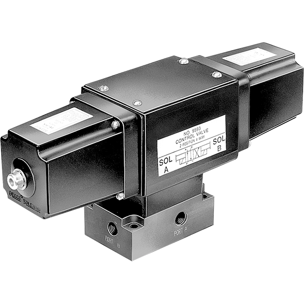 Power Team 9593 Valve, RM, Solenoid, 3/4W 2P