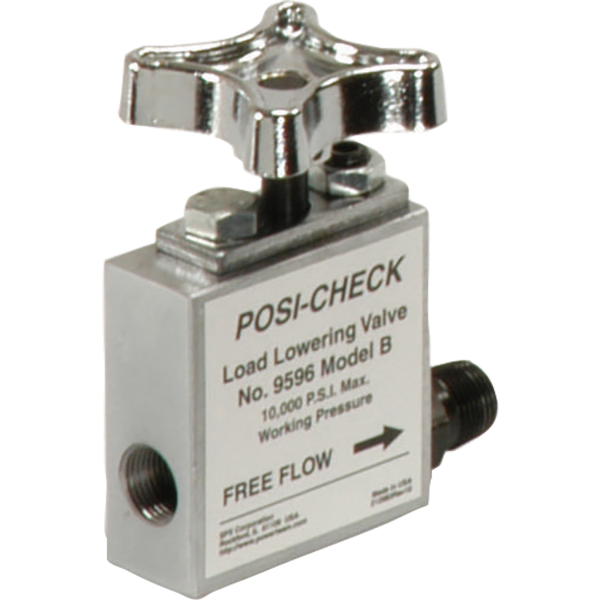 Power Team 9596 Valve, Load Lowering, RM, Manual