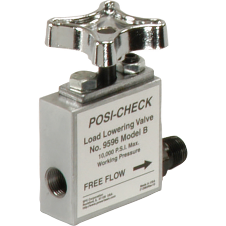 Power Team 9596 Valve, Load Lowering, RM, Manual