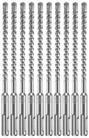 Bosch HCFC2041B10 10 pc. 1/4 In. x 4 In. x 6 In. SDS-plus® Bulldog™ Xtreme Carbide Rotary Hammer Drill Bits