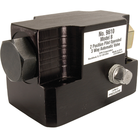 Power Team 9610 Valve, PM, PO Auto, 3W 2P