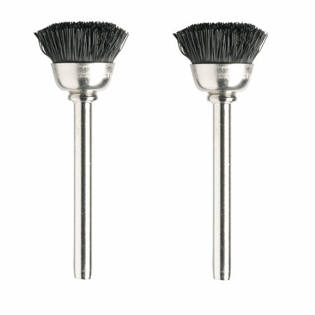 Dremel 404-02 1/2 In. Nylon Bristle Brushes