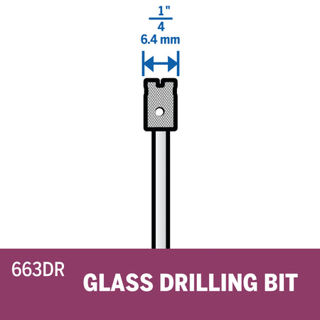 Dremel 663DR Glass Drilling Bit