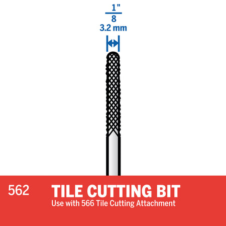 Dremel 562 1/8 In. Tile Cutting Bit