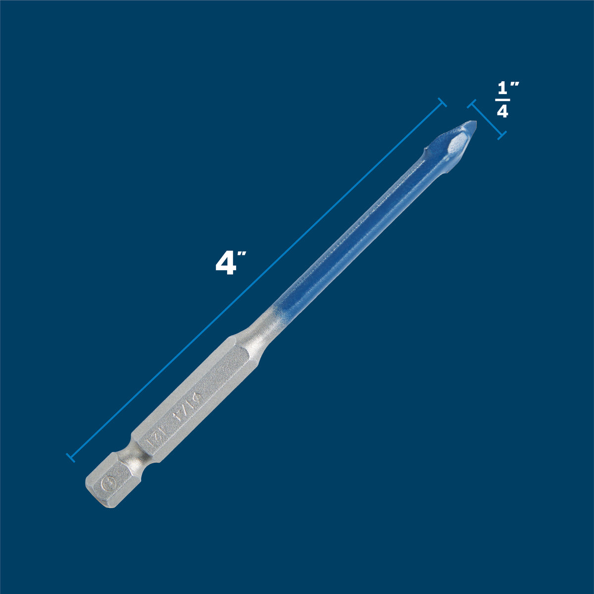 Bosch PTBX14 1/4 In. x 5 In. Porcelain Tile Drill Bit