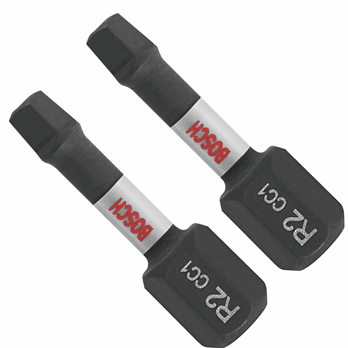 Bosch ITDSQ2102 2 pc. Driven 1 In. Impact Square #2 Insert Bits