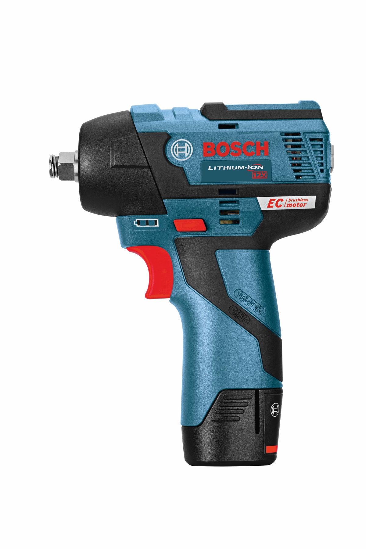 Bosch PS82-02 12V Max EC Brushless 3/8 In. Impact Wrench Kit