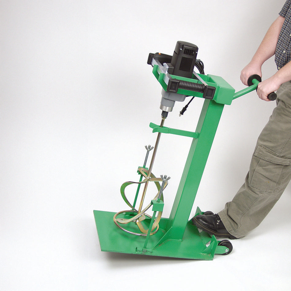 CS Unitec mixing drill on stand