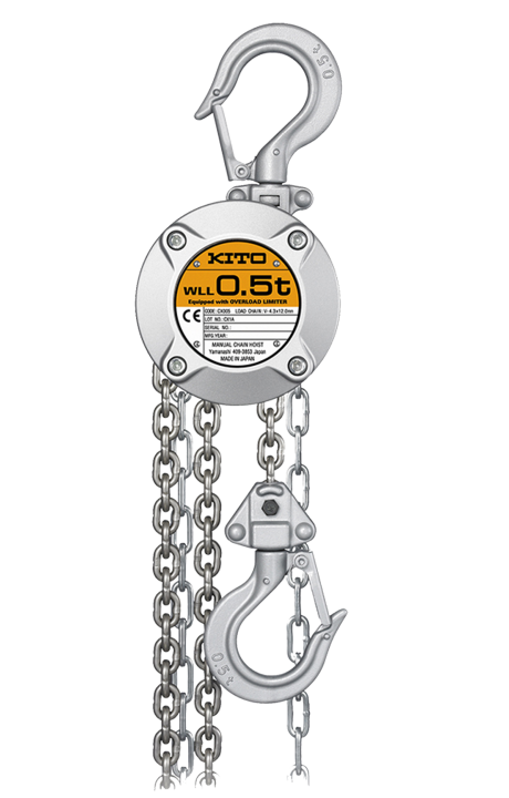 Kito CX miniature hand chain hoist