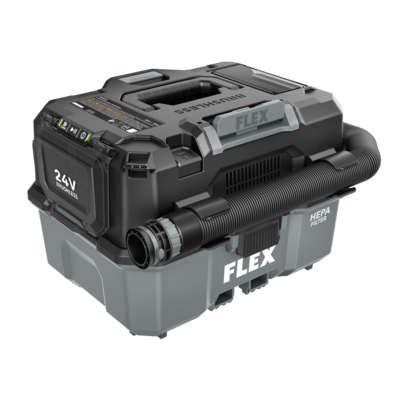 FLEX FX5231-Z 24V 2.5 Gallon Wet-Dry Vacuum - Bare Tool