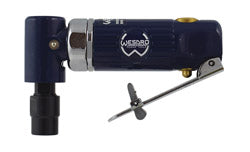 Wespro DG22AHS 1/4" Angle Die Grinder .3 HP 22,000 RPM Front Exhaust Safety Lever