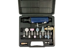 Wespro DG22KHS 1/4" Die Grinder Kit .45 HP 22,000 RPM Rear Exhaust Safety Lever