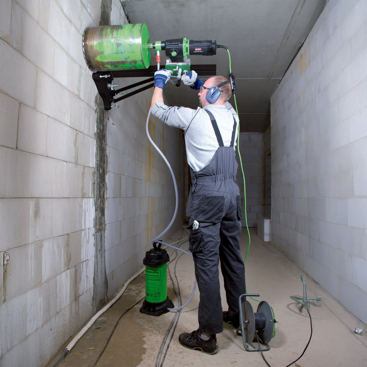 CS Unitec EBM 352/3 Diamond Core Drill Motor & Rigs