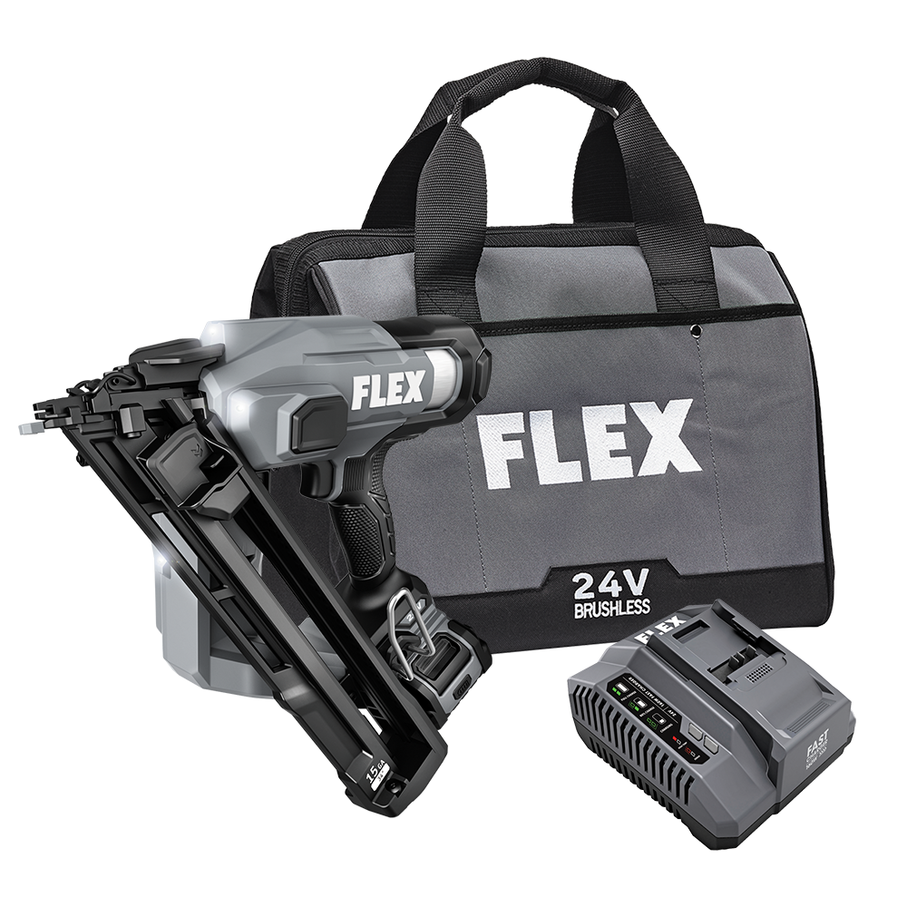 FLEX FX4311B-1A 15Ga Angled Nailer Kit