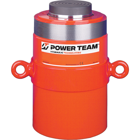 Power Team RD5006 Cylinder, Double Acting, Hydraulic Return, 500 TON, 6" Stroke