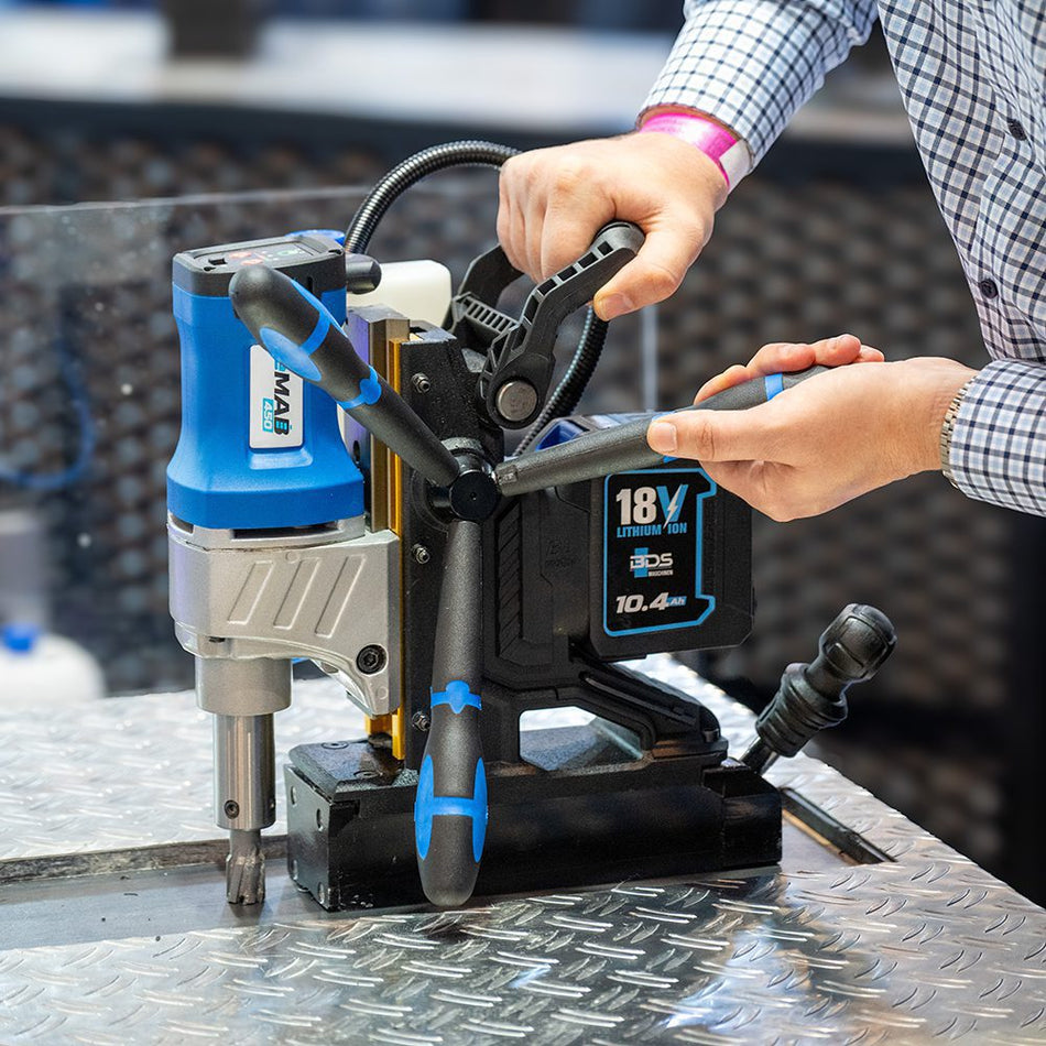 CS Unitec eMAB 450 Battery-Powered Magnetic Drill
