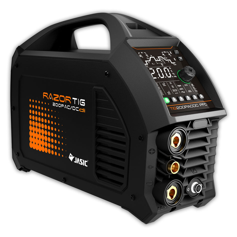 Razorweld RAZORTIG 200 AC/DC 200A AC/DC Pulse TIG Welder with Foot Pedal