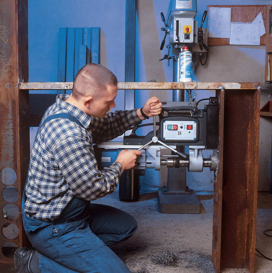 CS Unitec MAB 1300 Magnetic Drill – 6" Capacity