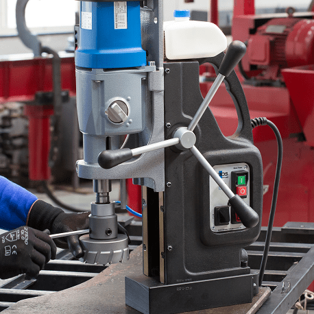 CS Unitec MAB 825 / MAB 845 Magnetic Drill – 4-1/16" Capacity, 4-Speed