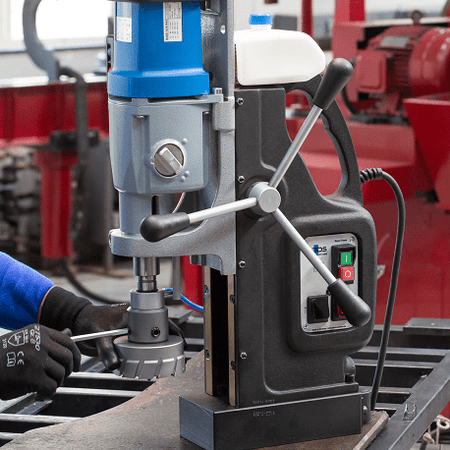 CS Unitec MAB 825 / MAB 845 Magnetic Drill – 4-1/16" Capacity, 4-Speed