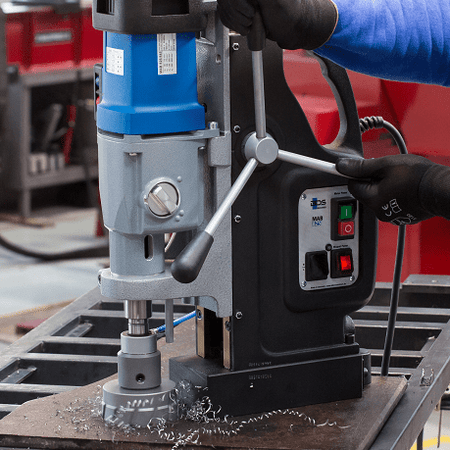 CS Unitec MAB 825 / MAB 845 Magnetic Drill – 4-1/16" Capacity, 4-Speed