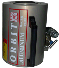 Orbit ORV 100 ton tire service aluminum jack