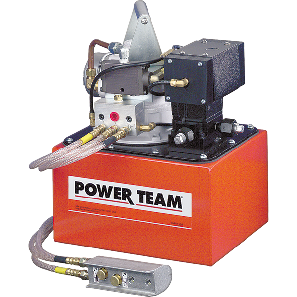 Power Team PA464R Air PMP 46-55CU In/min, Cap 2.5 GAL, S/D