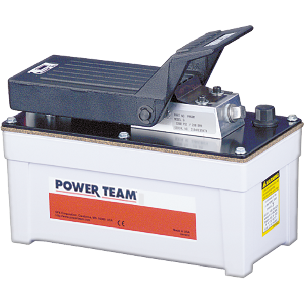 Power Team PA50M Air Pump, 28 CU In/min, Cap 105 CU in