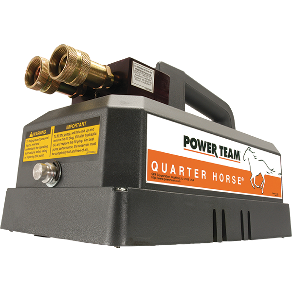 Power Team PE104 Pump, E 2-SPD, 110/115V, 50/60HZ, S/D
