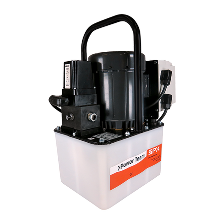 Power Team PE172S-E220 Pump Electric, 220VAC, 9579 Valve, 2 Gallon Reservoir, CE