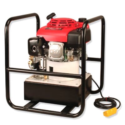 Power Team PG1203 Pump, Gas 130-400 CU In/min, Cap 5.7 GAL