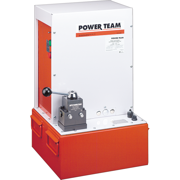 Power Team PQ1204 Pump, E 120 CU In/min, 460V, 60HZ, D