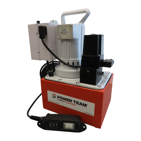 Power Team PE552S Pump, E 55 CU In/min, 110/115VAC, 50/60HZ