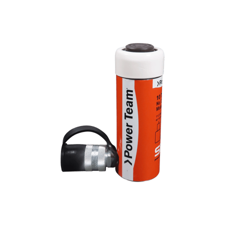Power Team C104C Cylinder, Single Acting, Spring Return, 10 TON, 4-1/8" Stroke