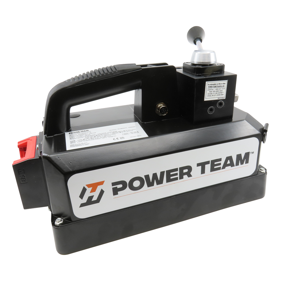 Power Team PB104-1 Pump, Cordless, 18VDC, Double Acting, 4 WAY, US Charger